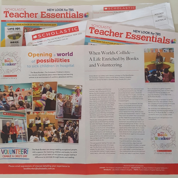 Scholastic Teacher Essentials Magazine - Issue 4, May 2017 - Emma Bowd